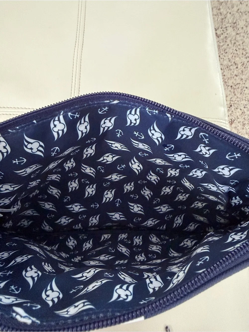 NEW Disney Cruise Line Navy Wristlet